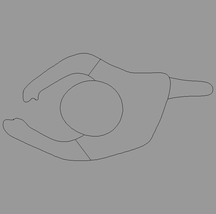 Bloque Autocad Vista de Persona 24 en Planta
